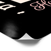 ハウディ・バレンタインのカウボーイ暗いロマンスゴシック黒 ポスター (コーナー)