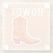 ハウディ バー ガラス コースター (裏面)