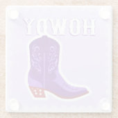 ハウディ バー ガラス コースター (裏面)