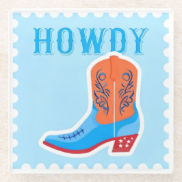 ハウディ バー ガラス コースター