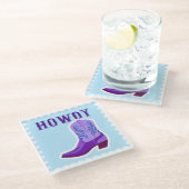 ハウディ バー ガラス コースター (アングル)