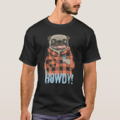 ハウディ・パグ Tシャツ (正面)