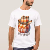 ハウディ パンプキン - 秋 Tシャツ (正面)