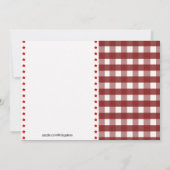 ハウディ!ボーイズカウボーイ誕生日招待状 招待状 (裏面)