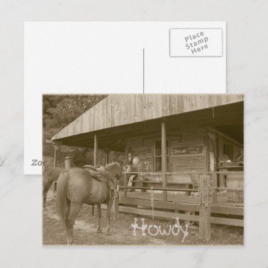 ハウディ ポストカード (正面/裏面)