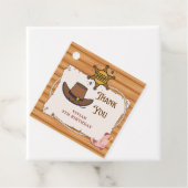 ハウディ！女性のカーボーイサドルアップ誕生日 フェイバータグ (インサイチュ)