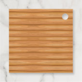 ハウディ！女性のカーボーイサドルアップ誕生日 フェイバータグ (裏面)