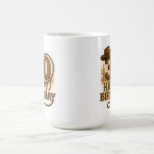 ハウディ、30:ウェスタン誕生日マグ コーヒーマグカップ (中央)