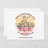 ハウディfrom Cowboy Casaはがき ポストカード (正面/裏面)