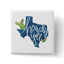 ハウディY'allテキサス州テサンブルーボンネットサボテン