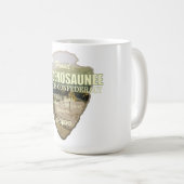 ハウデノサヌー（矢印） コーヒーマグカップ (正面右)