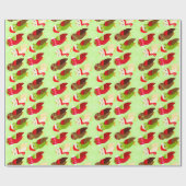 ハウナウホリデーフールズラッピング紙 ラッピングペーパー (フラット)