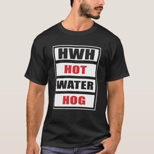 ハウホットウォーターホッグ Tシャツ (正面)