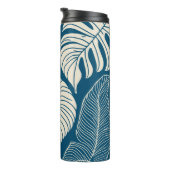 ハウモダンイプリント葉パターン タンブラー (回転右)