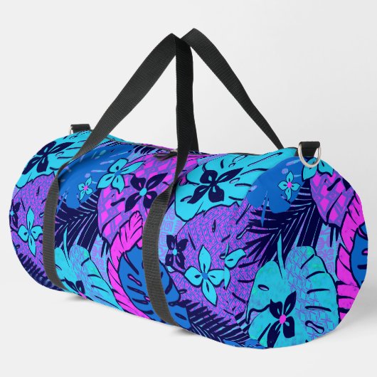 ハウモダンワイアンプリント ダッフルバッグ (左コーナー)