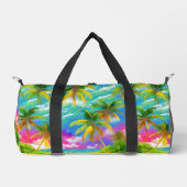 ハウモダンワイアンプリント ダッフルバッグ (正面)