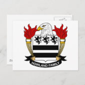 ハウランド家紋 ポストカード (正面/裏面)