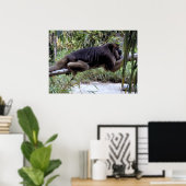 ハウラーモンキーハングアウト ポスター (ホームオフィス)