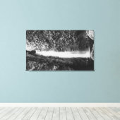 ハウラ， HI – 聖なる滝、ニアクーパーランチイン キャンバスプリント (インサイチュ (ウッドフロア))