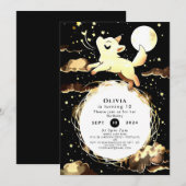 ハウリンお洒落ウルフ誕生日 招待状 (正面/裏面)