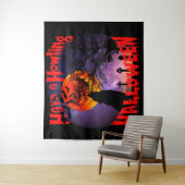 ハウリングのハロウィーンを過ごす タペストリー (インサイチュ)