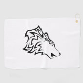 ハウリングウルフの部族 ゴルフタオル (横)