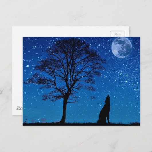 ハウリングウルフはがき ポストカード (正面/裏面)