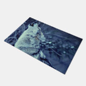 ハウリングウルフウィンターフォレスト ドアマット (アングル)