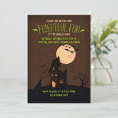 ハウリングウルフハローウィンパーティ招待状 招待状 (スタンド正面)