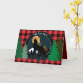 ハウリングウルフフルムーン カード (黄色い花)