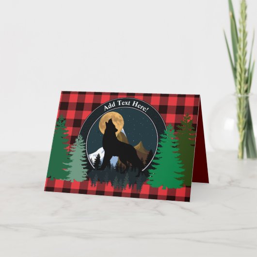 ハウリングウルフフルムーン カード (正面)