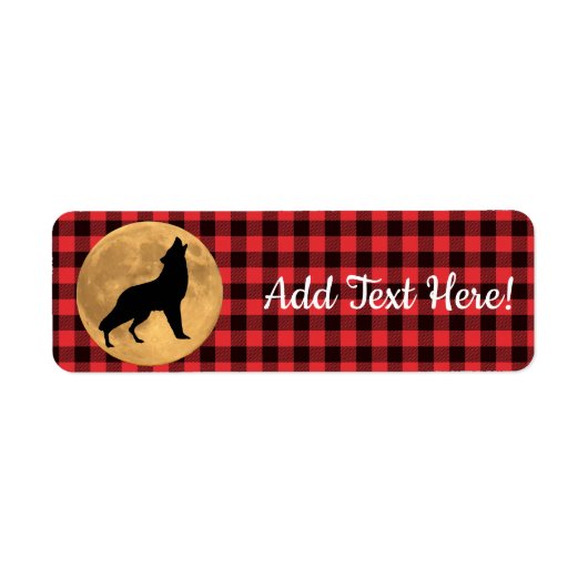 ハウリングウルフフルムーン ラベル (正面)