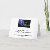 ハウリングウルフホリデーカード シーズンカード (裏面)