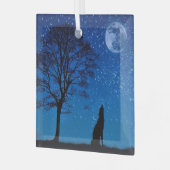 ハウリングウルフメタルオーナメント ガラスオーナメント (正面左)