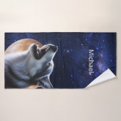 ハウリングウルフモノグラム バスタオル (バスタオル)