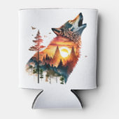 ハウリングウルフ二重露出サンセット 缶クーラー (正面)