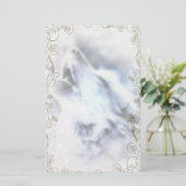 ハウリングウルフ先住民アメリカ文房具 便箋 (スタンド正面)