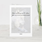 ハウリングウルフ誕生日カード カード (裏面)