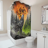 ハウリングウルフ シャワーカーテン (インサイチュ)