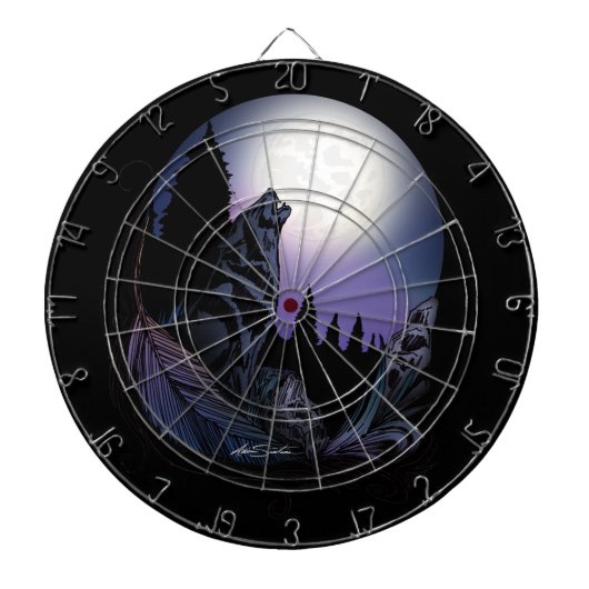 ハウリングウルフ ダーツボード (正面)