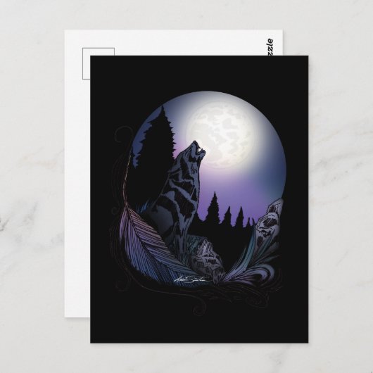 ハウリングウルフ ポストカード (正面/裏面)