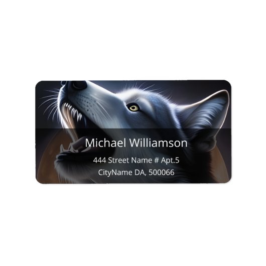 ハウリングウルフ ラベル (正面)