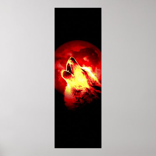 ハウリングウルフ&レッドムーンのポスター ポスター (正面)