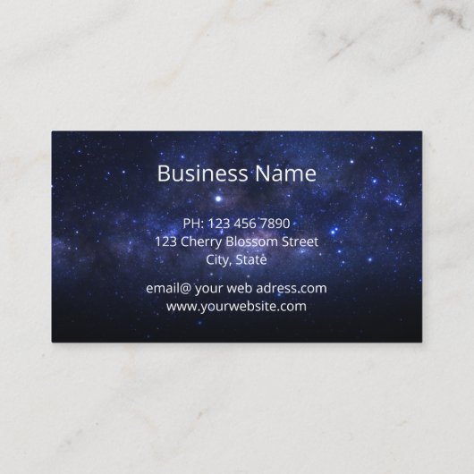 ハウリングウルフ 名刺 (裏面)