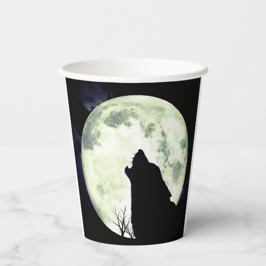 ハウリングウルフ 紙コップ (裏面)