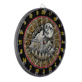 ハウリングオインスパイアフの強さと回復力 ダーツボード (正面左)