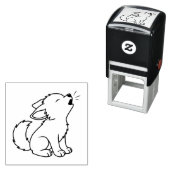 ハウリングオオオカミの子色私 セルフインキングスタンプ (インサイチュ)