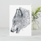 ハウリングオオオカミ サンキューカード (スタンド正面)