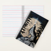 ハウリングオオオカミ ノートブック (内側)
