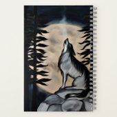 ハウリングオオオカミ ノートブック (裏面)